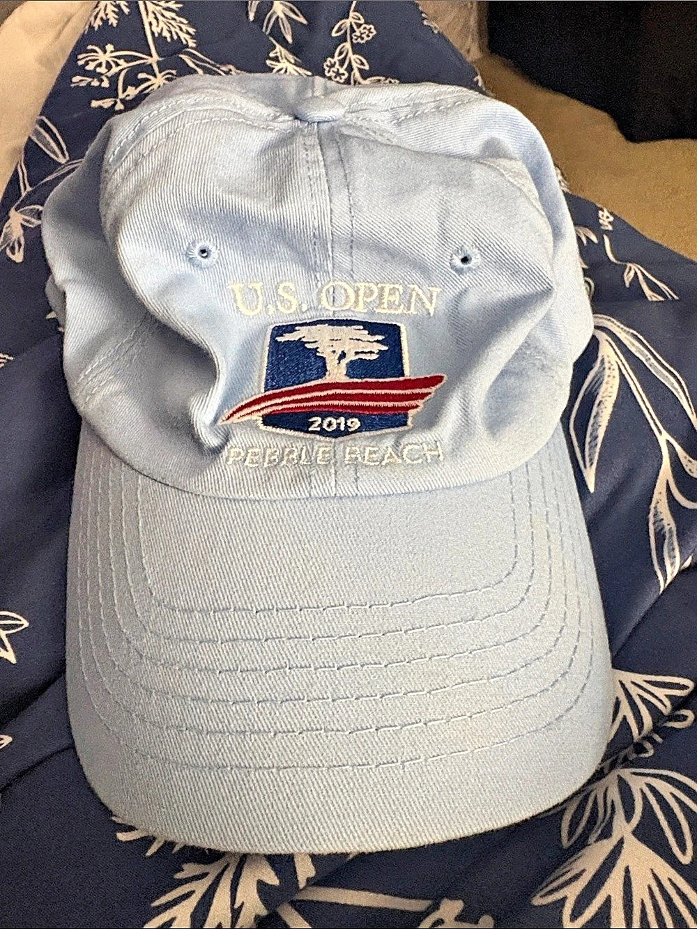 USGA U.S. Open 2019 Pebble Beach Blue Adjustable Hat